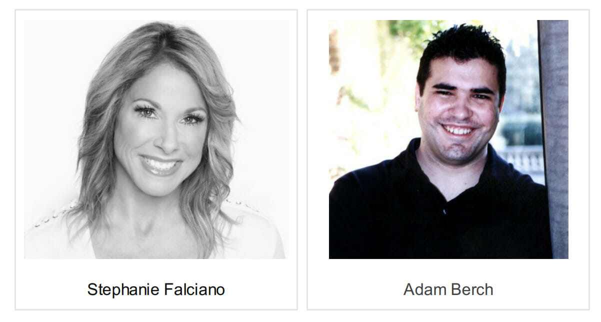 New Instructors: Stefanie Falciano and Adam Berch