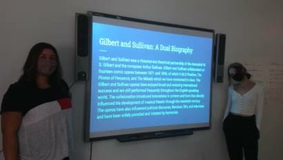 girls presenting Gilbert and Sullivan: A Dual Biography