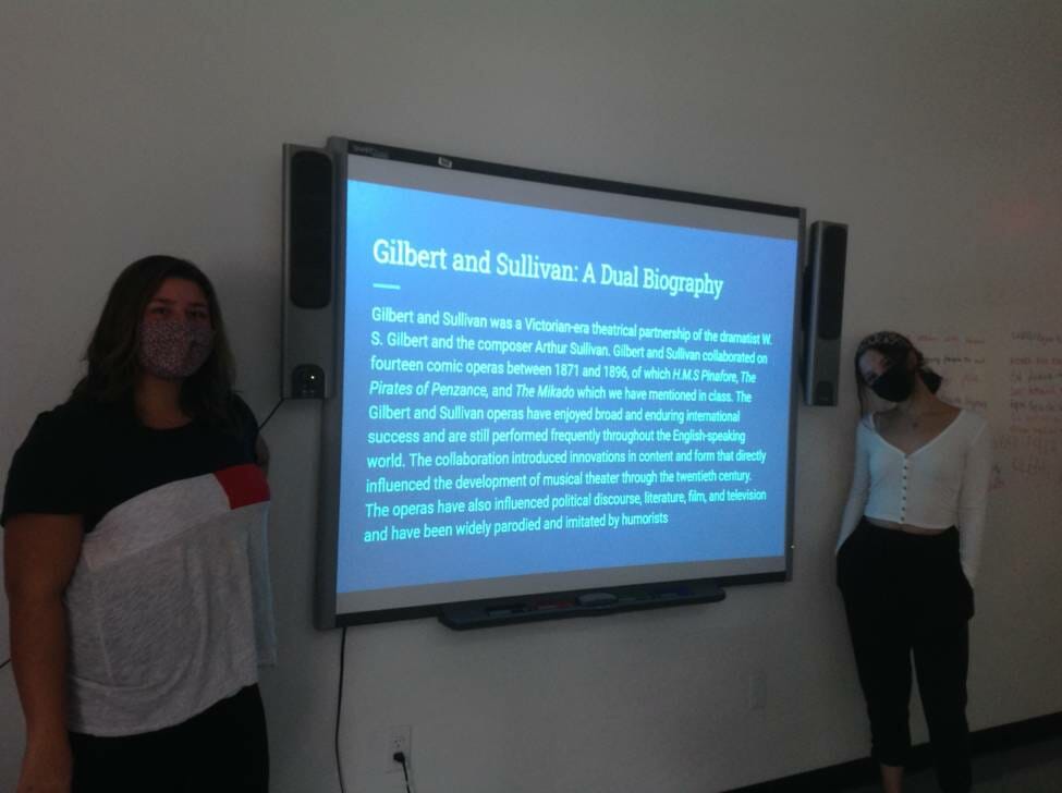 girls presenting Gilbert and Sullivan: A Dual Biography