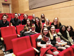 Students at the Adelphi Performing Arts Center