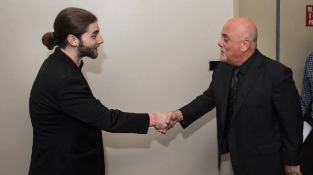 Billy Joel and Alum Jeremy Kaplan