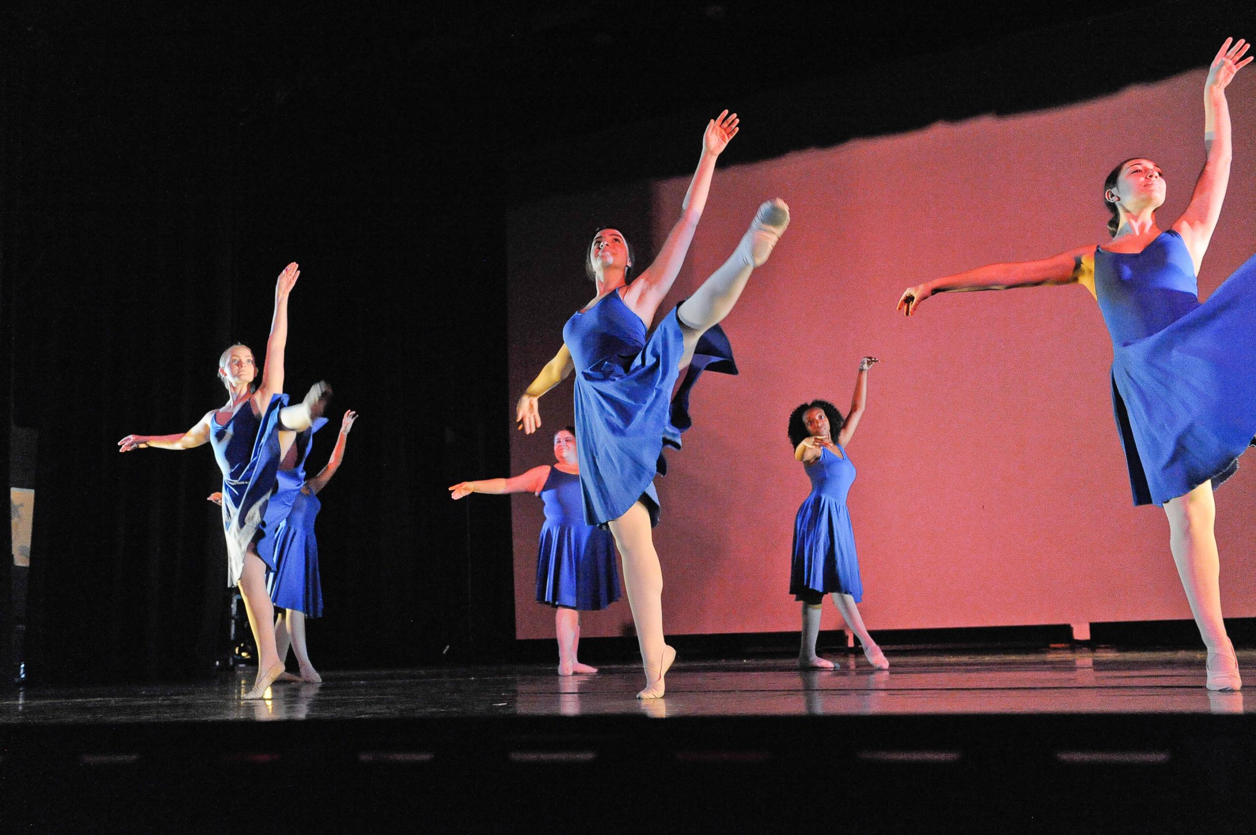 Dancers Dancing in a Show.