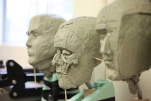 Sculptures from our Production and Managerial Arts CTE Program.